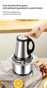 Licuadora eléctrica de <span class=keywords><strong>calidad</strong></span> Máquina adecuada Picadora grande <span class=keywords><strong>Mejor</strong></span>, Picadora de carne a <span class=keywords><strong>precio</strong></span> de alimentos/ - Product Image 3