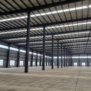 Bâtiment d'entrepôt industriel préfabriqué à grande portée en structure légère d'acier SUNRISE pour la fabrication de grilles - Product Image 1