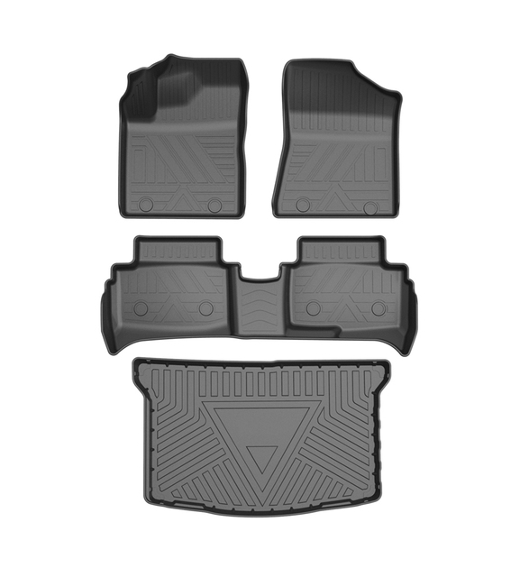 Wholesale 5D Rubber Waterproof Carpet Car Mat Non-Slip Foot Mat for 2024 2025 Geely GX3 PRO Full Set Auto Floor Mat