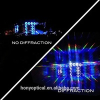 Lunettes à prisme Rave avec lentille à rabat diffus adaptées aux gants Led et aux spectacles de lumière orbitale améliorant tous les spectacles de lumière