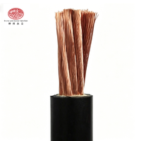 Câble de soudage gainé de caoutchouc ignifuge SZYL YHF, résistant à la chaleur et à l'huile, extra flexible, en cuivre pur, 450V/750V