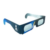 Lunettes d'éclipse solaire totale certifiées CE ISO, approuvées AAS, vente chaude, CCQS CE DoC