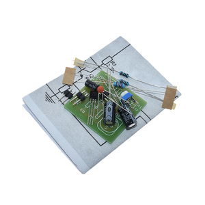 Tự Làm <span class=keywords><strong>Kit</strong></span> DC12V Điển Hình Phân Chia Điện Áp Thiên Vị Duy Nhất Ống Khuếch Đại Tần Số Thấp Bảng Mạch PCB Phòng Thí Nghiệm - Product Image 4