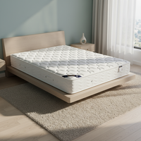 Matelas orthopédique hybride en mousse à mémoire de forme haute densité - Matelas de lit orthopédique en mousse à mémoire de forme écologique double taille
