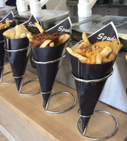 Emballage en papier de frites de bonne qualité Boîte à frites/Tasse à frites