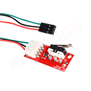 Interruptor de límite mecánico KINGROON para impresora 3D, RAMPS 1.4 SPST 24V 1A con cable, tipo engranaje - Product Image 3
