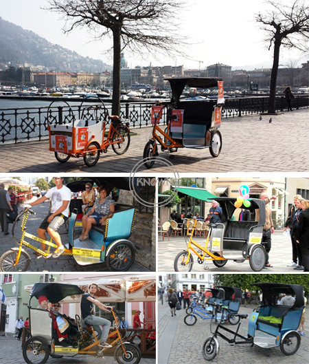 電動三輪車観光バイク自転車付きペダル式トゥクトゥク人力車| Alibaba.com