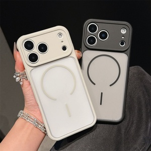 เคสโทรศัพท์แม่เหล็กลายลูกกวาดสำหรับ iPhone 17 Pro Max เคสโทรศัพท์เนื้อแมตต์โปร่งแสงสุดหรูสำหรับ iPhone 11 - Product Image 4