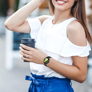 Montre connectée unisexe avec écran TFT de 1,52 pouce, bracelet en silicone, contrôle de la caméra à distance, suivi de la forme physique, moniteur de fréquence cardiaque - Product Image 3