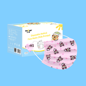 <span class=keywords><strong>Masque</strong></span> <span class=keywords><strong>chirurgical</strong></span> imprimé à 3 couches OEM ODM pour enfants jetables - Product Image 5