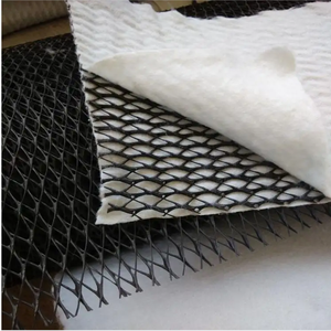 Drainage composite Geonet HDPE 3D avec géotextile en polyéthylène pour le drainage du jardin Garantie de 5 ans et plus - Product Image 1