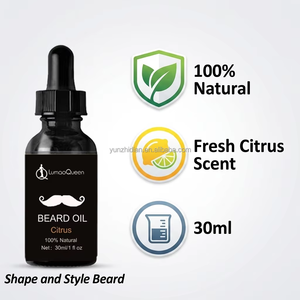 Aceite para <span class=keywords><strong>Barba</strong></span> 100% Natural y Orgánico para Hombres, Hidratante y Acondicionador, Aroma Cítrico, Aceite para el Cuidado de <span class=keywords><strong>la</strong></span> <span class=keywords><strong>Barba</strong></span>, Suavizante, 30 ml - Product Image 2