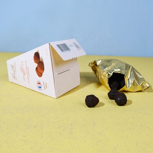 Hộp In Ấn Tùy Chỉnh Ưa Thích Gấp Các Tông Giấy Ngọt Ngào Ramadan Sô Cô La Praline Hình Dạng Hình Thang Hộp Bao Bì Với Dải Nước Mắt - Product Image 6