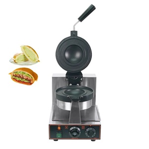 Machine à hamburger en acier inoxydable enduit antiadhésif Street <span class=keywords><strong>Snack</strong></span> Sandwich Press Soucoupe volante Machine à hamburger Ufo - Product Image 1