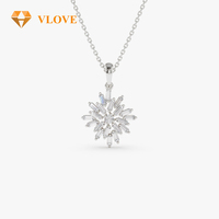 Collier en diamant cultivé en laboratoire CVD, diamants synthétiques cultivés en laboratoire, collier en or jaune, collier personnalisé en diamant cultivé en laboratoire de formes multiples