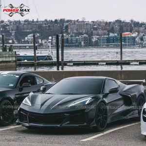 Ajustement pour <span class=keywords><strong>Chevrolet</strong></span> <span class=keywords><strong>Corvette</strong></span> C8 Stingray Z51 pare-chocs avant mise à niveau Z06 PP ABS matériel de haute qualité nouveau pare-chocs avant Bodykit - Product Image 4