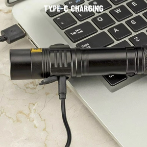 Asafee W213 UV Đèn Pin 5W 365nm tím UV ngọn đuốc Hợp kim nhôm cơ thể dẫn bóng đèn USB cho nước tiểu huỳnh quang đại lý phát hiện - Product Image 5