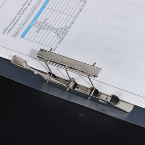 Nhà Máy Giá kim loại Clip thư mục A4 nhựa PP thư mục tập tin Clip mạnh mẽ đòn bẩy dài Clip giấy tập tin chất kết dính kinh doanh chuyên nghiệp - Product Image 3