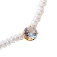 Collier ras du cou tendance géométrique multicolore en perles de verre, zircon CZ, pierre naturelle, acier inoxydable, étanche, bijoux empilables pour femme
