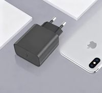 Cargador de Pared Tipo C de 20W, Precio de Fábrica, Adaptador de Corriente USB C para iPhone 17, 16 Plus, 15, 14, 13, 12 Pro Max
