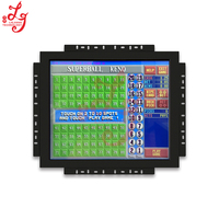 19 Inch Pearl Caribbean Infrared Gaming Monitor 3M RS232 Touch Screen Coin Payment Online Model Factory Price Metal Board