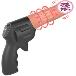 Female Sex Toy <b>Dildo</b> 9-Frequency Telescopic Bead + Vibration USB Magnetic Suction Charging Waterproof Eco-Friendly Masturbation - Product Image 2