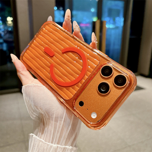 Fashion Translucent Colored <b>PC</b> Hard Phone Case for iPhone 13 14 15 16 17 18 Pro Max <b>Wireless</b> Magnetic Charging Shockproof Cover - Product Image 4