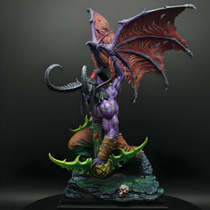 악마 사냥꾼의 플라스틱 입상 모델을 사용자 정의하십시오. 일리단 입상 디스플레이 모델의 국내 버전입니다 - Product Image 1