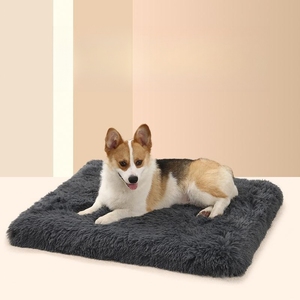 Coussins confortables de cage de chenil de lit de canapé d'animal familier de fausse fourrure pour des chats et des chiens - Product Image 3