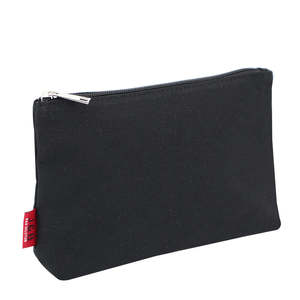 ชุดเครื่องแป้งผ้าใบหลากสีและอเนกประสงค์กระเป๋าจัดระเบียบเครื่องสำอางมีซิปกระเป๋าผ้าใบคอตตอนสไตล์เรียบง่าย - Product Image 3