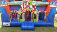 Châteaux gonflables de videur de grande roue gonflable commerciale personnalisée à vendre