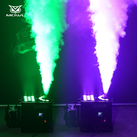 Machine à Fumée et Brouillard MOWL 3500W DMX512 Étanche à Jet LED RGB pour Colonne d'Air et Gaz, Idéale pour Scène et Concert