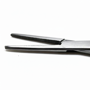 Fórceps quirúrgicos curvos al por mayor y a bajo precio, fórceps mezcladores hemostáticos manuales, instrumentos quirúrgicos de acero inoxidable - Product Image 1