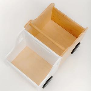 Giocattoli scatola camion per bambini mobili Montessori scaffale per Baby Shower regalo per sala giochi organizzatore Mini scaffale per libri - Product Image 6