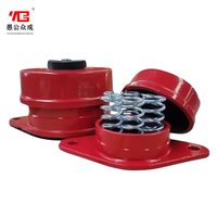 En stock usine ZD Isolateurs de vibrations à ressort de sol Amortisseur industriel Amortisseur dur souple