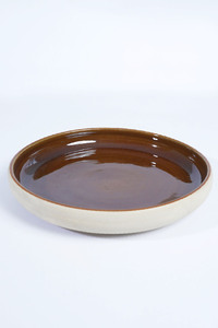 Assiette creuse en céramique rouge réactive pour pâtes, vaisselle, fruits, collations, lavable au lave-vaisselle, colorée, pour salade de fruits - Product Image 4