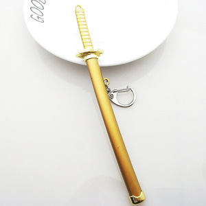 Miniatura di Spada Anime <span class=keywords><strong>Tanjiro</strong></span> per Uomo, Portachiavi in Metallo Kimetsu No Yaiba, Ciondolo Cosplay, Giocattolo Cosplay, Portachiavi Katana - Product Image 6