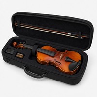 Étui rigide personnalisé pour violon, guitare, ukulélé, étanche, antichoc, portable avec poignée, insert en mousse, vente en gros, logo personnalisé
