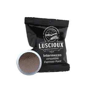 Capsules de café italiennes vides de bonne qualité, forte saveur, intermedio expresso Point - Product Image 1