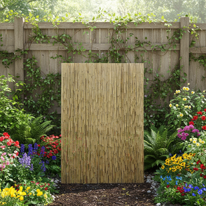 Panneau de toiture en <span class=keywords><strong>polycarbonate</strong></span> PC à double paroi de 10 mm, motif bambou, durable, moderne, pour l'extérieur, pour hôtels et parcs - Product Image 1