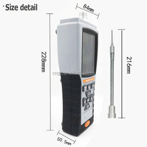 0-1000PPM Portable <span class=keywords><strong>HCL</strong></span> Chlorure d'hydrogène Compteur de gaz détecteur de fuite de gaz - Product Image 3