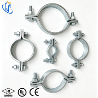Support de fixation de tuyaux sismiques certifié UL FM UTT60 pour systèmes CVC et fixation de conduites d'incendie sur profilés de fixation