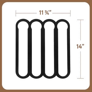 <span class=keywords><strong>Porte</strong></span>-capsules de café sous les armoires pour dosettes de capsules <span class=keywords><strong>Nespresso</strong></span> VertuoLine Bandes adhésives fortes pré-appliquées à monter sur les murs - Product Image 4