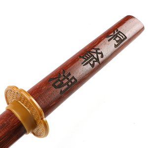 Espada samurái japonesa de artes marciales, Katana sin sarga, Ironwood, Wushu Kendo, Aikido, espada de madera - Product Image 4