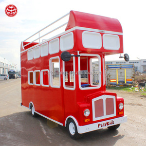 <span class=keywords><strong>Bus</strong></span> touristique électrique à double étage de type London <span class=keywords><strong>Bus</strong></span>, fabriqué en Chine, à bas prix, pour parcs d'attractions, à vendre - Product Image 2
