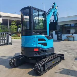 รถขุดขนาดเล็ก 3 ตัน จัดส่งฟรี มาตรฐาน EPA สำหรับงานฟาร์ม เครื่องขุดตีนตะขาบใหม่ เครื่องยนต์คูโบต้า รถขุดขนาดเล็ก 1 ตัน 2 ตัน ราคาเครื่องจักร - Product Image 3