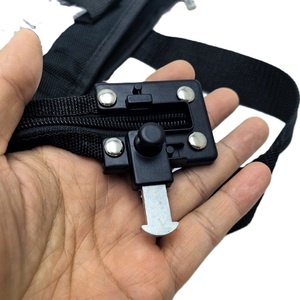 Túi mua sắm có thể giặt tái chế tag EAS báo động <span class=keywords><strong>RF</strong></span> và am 30*40cm hoặc tùy chỉnh Oxford vải khóa túi cửa hàng an ninh lockbag - Product Image 5