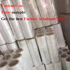 โรงงานขายส่ง LLDPE ผลิตราคาบรรจุภัณฑ์สําหรับม้วนยักษ์ของฟิล์มยืดพาเลทใส pe มือ - Product Image 3