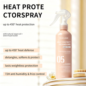 <span class=keywords><strong>Spray</strong></span> protecteur thermique hydratant et démêlant OEM pour <span class=keywords><strong>cheveux</strong></span>, conditionneur sans rinçage, booste la brillance - Product Image 2