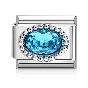 DIY Modular Bracelet Set With Heart Sun Moon Charms Crystal Rhinestone Stainless Steel Unisex Gift Jewelry - Product Image 3